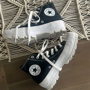 Converse All Star Lugged High Tops Size 7